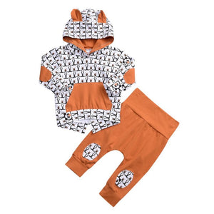 Sam- Animal Print Set - Terrible Twos Boutique