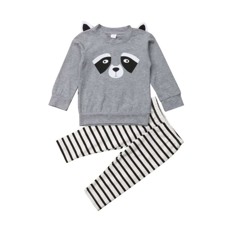 Blair- Panda Sweater Set - Terrible Twos Boutique