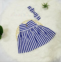 Load image into Gallery viewer, Audrey- Striped Dress - Terrible Twos Boutique