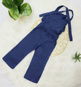 Sasha- Ruffle Jumpsuit - Terrible Twos Boutique