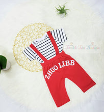 Load image into Gallery viewer, Joshua- Animal Style Suspender Set - Terrible Twos Boutique