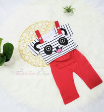 Load image into Gallery viewer, Joshua- Animal Style Suspender Set - Terrible Twos Boutique